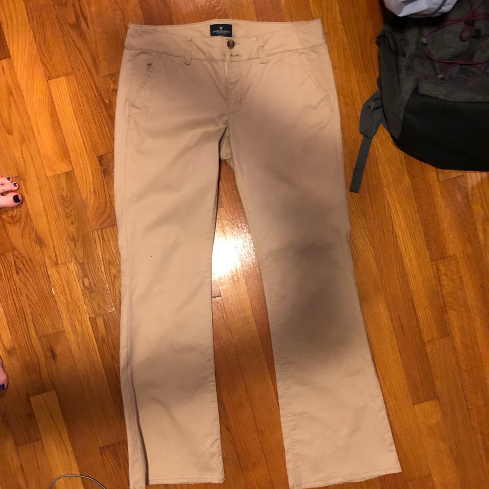 American Eagle Khakis (Artist flare)